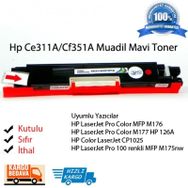 HP 126A CE311A 130A Mavi Muadil Toner