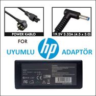 Hp 15-AC116NT 15-AC117NT Notebook Uyumlu Adaptör