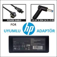 HP 15-DB0052NT 6RR85EA Uyumlu Notebook Adaptör