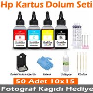 HP 1518 Uyumlu Kartuş Dolum Seti