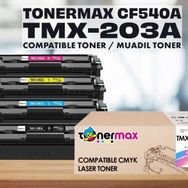 HP 203A CF540A Color Laserjet Pro M281FDW Muadil Toner Set
