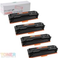 HP 203A M254/M280/M281 CF540A Tüm Renkler Muadil Toner Seti