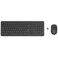 HP 2V9E6AA 330 1600 DPI Kablosuz Türkçe Siyah Kablosuz Klavye Mouse Seti
