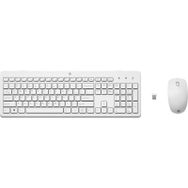 HP 3L1F0AA 230 Beyaz Kablosuz TR Klavye Mouse Set
