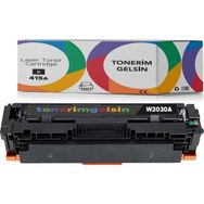 Hp 415A-W2030A Siyah Muadil Chipsiz Toner