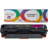 Hp 415A-W2033A Kırmızı Muadil Chipsiz Toner