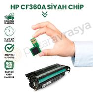 Hp 508A-CF360A Siyah Toner Çipi