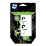 HP 57 C9503AE Renkli 2'li Kartuş