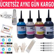 HP 6310 C3180 5440 4x100 ml Uyumlu Kartuş Mürekkep Dolum Seti
