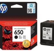 HP 650 Siyah Kartuş