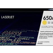 HP (650A) CE272A Sarı Orjinal Toner