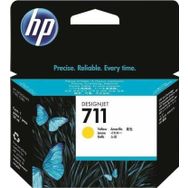 HP 711 CZ132A DesignJet T120-T520 Sarı Orjinal Kartuş