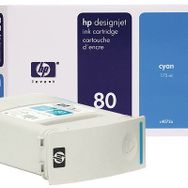 HP 80 C4872A Mavi İnkjet Mürekkep Kartuşu