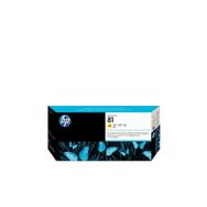 HP 81 C4953A Sarı Baskı Kafası ve Kafa Temizleyici