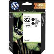 HP 82-P2V34A Siyah 2'li Kartuş