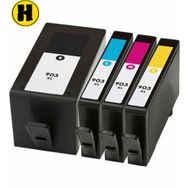 HP 903XL Ofjet6950 6954 6958 6962 6960 6968 6970 6975 4 Renk Muadil Kartuş Set