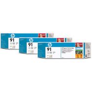 HP 91 C9482A Açık Gri 3'lü Kartuş