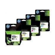 HP 920 920XL Sarı Kırmızı Mavi Siyah Orjinal Kartuş Seti