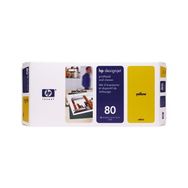 HP C4823A 80 Sarı Baskı Kafası ve Baskı Kafası Temizleyici