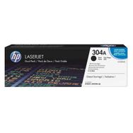 HP CC530AD 304A Siyah Orjinal İkili Paket Toner