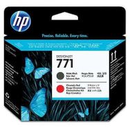 HP CE017A 771 Mat Siyah ve Kromatik Kırmızı Baskı Kafası