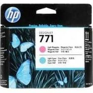 HP CE019A 771 Açık Kırmızı ve Açık Mavi Baskı Kafası