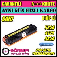 HP CE863A Sarı Muadil Toner