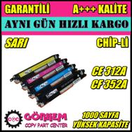 HP CF352A Sarı Muadil Toner