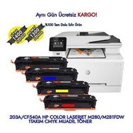 HP CF540A 203A LaserJet Siyah Toner