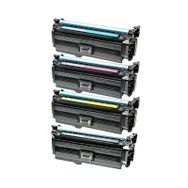 HP Color Laserjet CP4025N 647A Muadil Toner Set