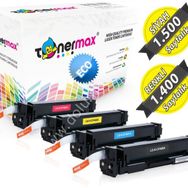 HP Color Laserjet Pro M252DW CF400A Muadil Toner Set
