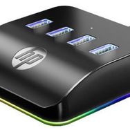 HP DHC-CT120 USB 3.0 USB RGB LED 4 Port Çoklayıcı Hub