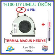 HP FN0565-A1033L2AL 4 Pin Uyumlu Notebook Cpu Fan
