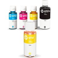Hp GT51XL-GT52 Ink Tank 5 Renkli Kartuş Dolum Mürekkep Seti