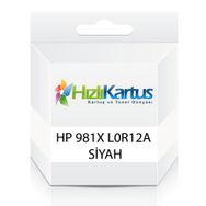 HP L0R12A 981X Siyah Yüksek Kapasite Muadil Kartuş