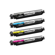HP LaserJet Pro 100 Color MFP M175A 126A 4 Renk Muadil Toner