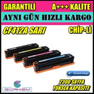 HP M477FDW Sarı Muadil Toner