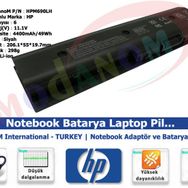 HP Pavilion DV6-7004TX Uyumlu Notebook Batarya