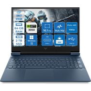 HP Victus 6G0E4EA026 16-D1016NT Intel Core i712700H 64GB Ram 2TB SSD 4GB RTX3050 Windows 11 Home 16.1 inç Oyun Bilgisayarı