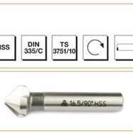 Hss Dın 335/C 25 mm Havşa Freze