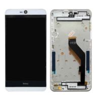 HTC Desire 826 Beyaz Çıtalı Dokunmatik Lcd Ekran