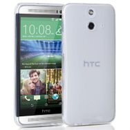 HTC One E8 Şeffaf Soft Silikon Kılıf