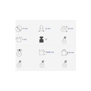 Hts 355 72x25 Pvc Sabit Teker