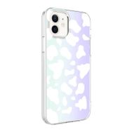 HTstore Apple iPhone 12 Zore M-Blue Desenli Kapak Kılıf