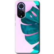 Huawei Nova 9 3D Yaprak Baskılı Uyumlu Silikon Kılıf