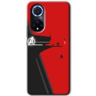 Huawei Nova 9 Avengers Tower Baskılı Uyumlu Silikon Kılıf
