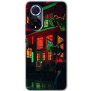 Huawei Nova 9 China Street Baskılı Uyumlu Silikon Kılıf