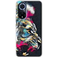 Huawei Nova 9 Colorfull Aslan Baskılı Uyumlu Silikon Kılıf