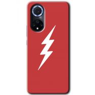Huawei Nova 9 Flash Logo Baskılı Uyumlu Silikon Kılıf