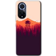 Huawei Nova 9 Gözlem Kulesi Baskılı Uyumlu Silikon Kılıf
